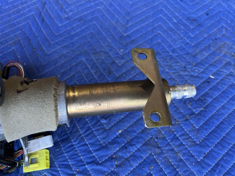 1998-2003 Jaguar XJR XJ8 X308 Ignition Steering Column & Wheel Assembly #4668E