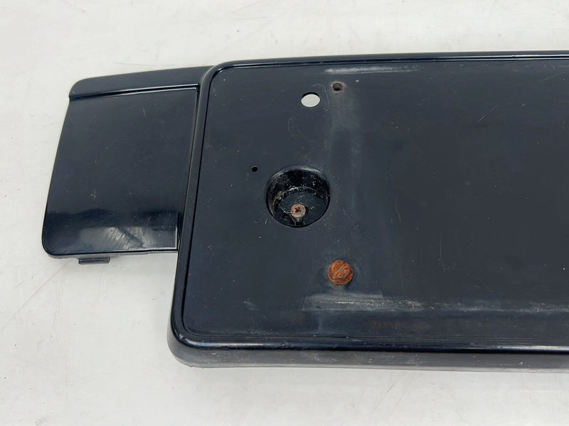 2001-2003 Audi S8 D2 S8 Front Bumper License Plate Bracket Mount Black OEM #6099EM