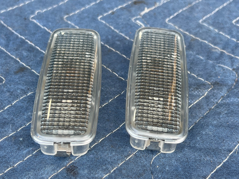 2005-2011 Audi A6 Sun Visor Overhead Vanity Light Pair 4EO 947 105 #16ZJ