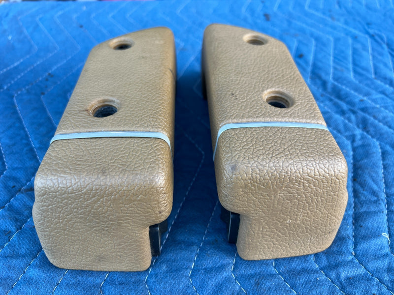 1986-1993 Volvo 240 244 Front Right & Left Interior Door Handle Trim OEM #4242EM