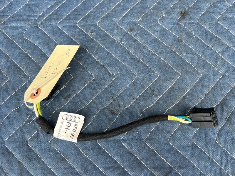2005-2011 Audi A6 Driver Left LH Front Power Window Wiring Harness OEM #3439EM