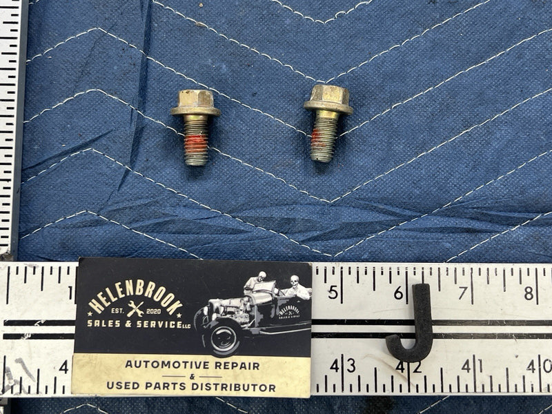 1993-1997 Volvo 850 850R Driver Side Front Seat Belt Bolts Hardware OEM #4560E