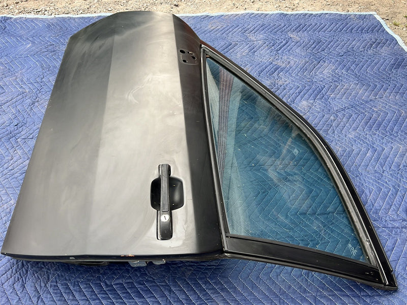 1983-1985 Porsche 944 Front Driver Left Door Assembly Black OEM #5721EM