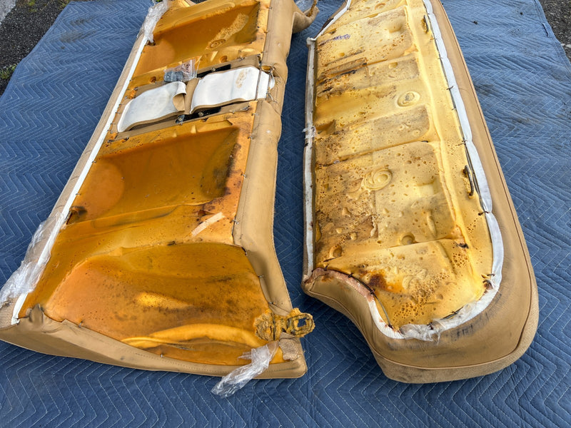 1986-1993 Volvo 240 244 *Sedan Only* Rear Bench Set Tan Cloth OEM #4208EM