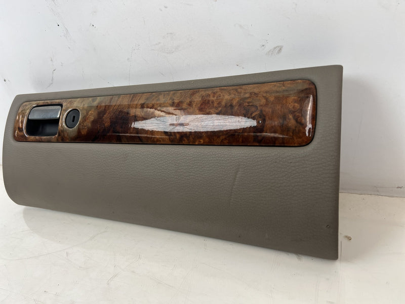 1998-2000 Volvo S70 V70 XC Glove Box Compartment Lid Tan Wood Grain OEM #6819EM