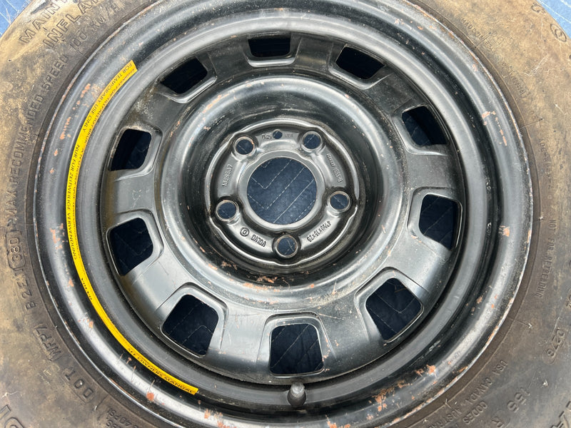 1986-1993 Volvo 240 244 Sedan Spare Tire Emergency Donut 1329537 OEM #4210EM