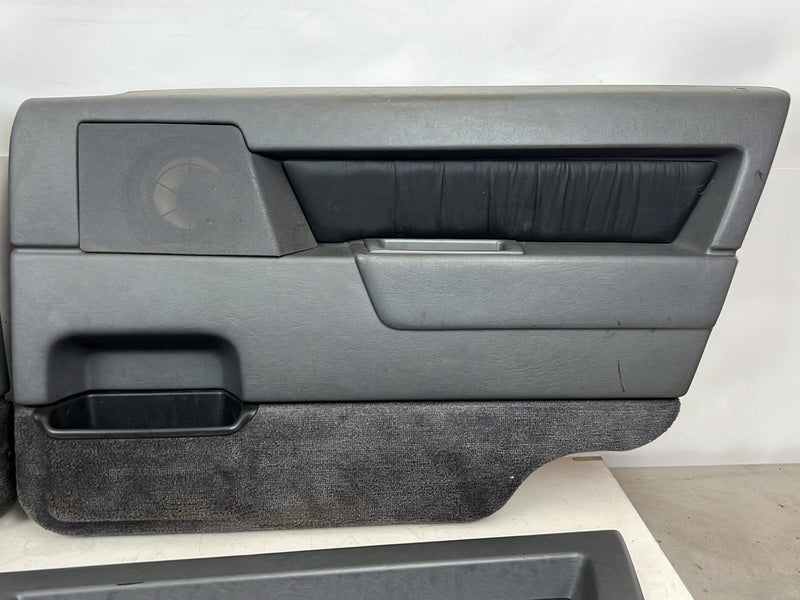 1993-1997 Volvo 850 Door Card Trim Panel Set of 4 Gray OEM