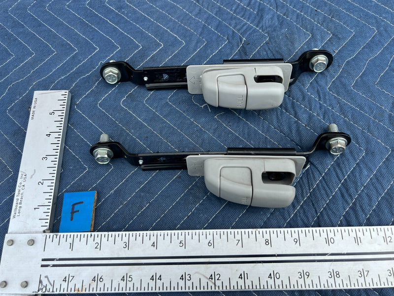 2010-2013 Suzuki SX4 Hatchback LH RH Seat Belt Height Adjuster Pair OEM #1318CN