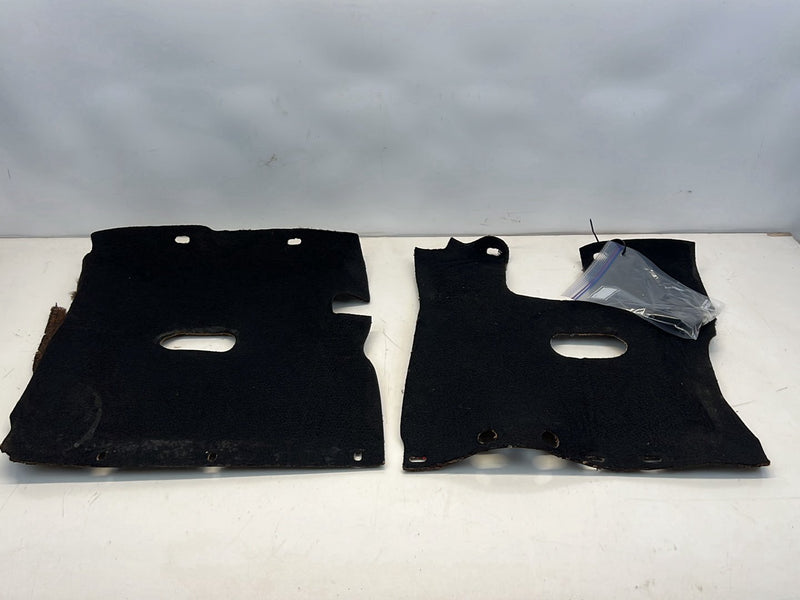 1975-1980 Volvo 244 240 Lower Dash Footwell Insulator Trim Pad Pair OEM #5301EM