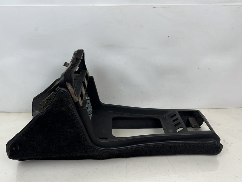 1983-1985 Porsche 944 Carpet Center Console Trim Black OEM #5546EM