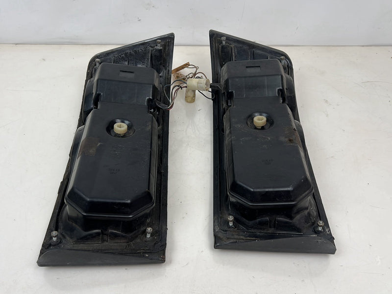 1983-1985 Porsche 944 Smoked RH LH Tail Light Lamp Pair OEM #5539EM