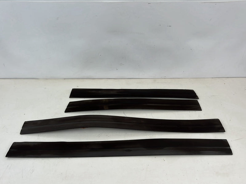 1986-1993 Volvo 240 244 Lower Door Trim Molding Full Set of 4 OEM #5575EM