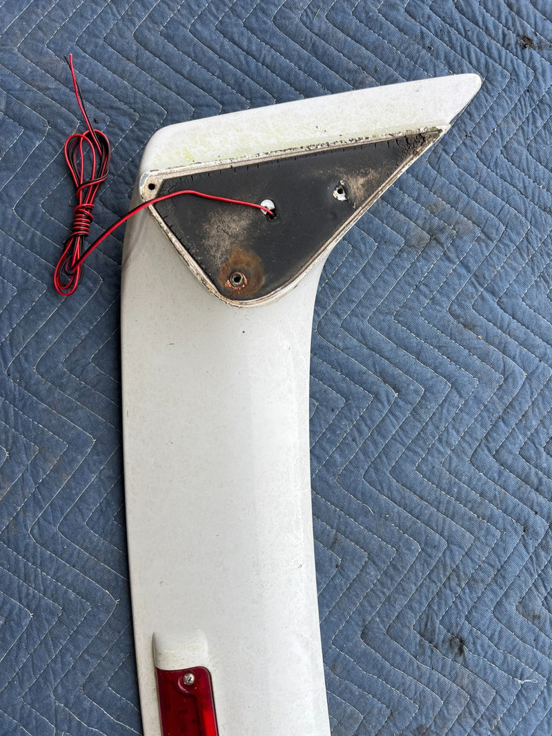 2002-2006 Toyota Camry Rear Wing Trunk Spoiler w/ Brake Light White OEM #5019EM