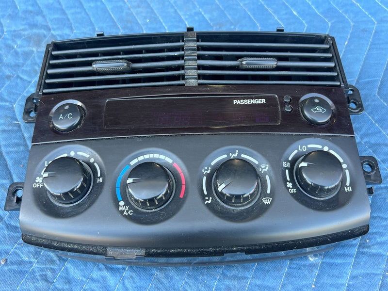 2004-2010 Toyota Sienna Dash Heat AC Climate Switch Control Panel OEM #3581EM