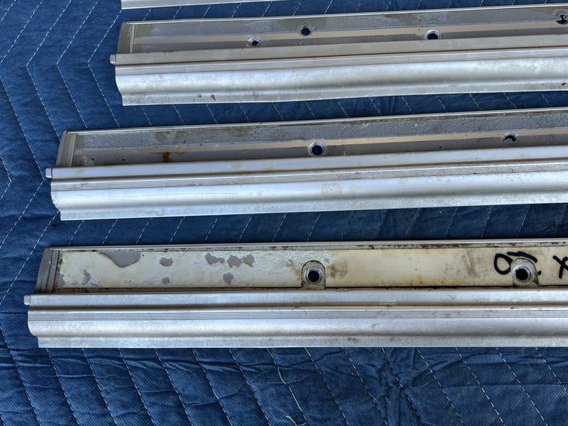 1998-2003 Jaguar XJR XJ8 X308 Door Entry Sill Scuff Plate Set Of 4 OEM #4701E