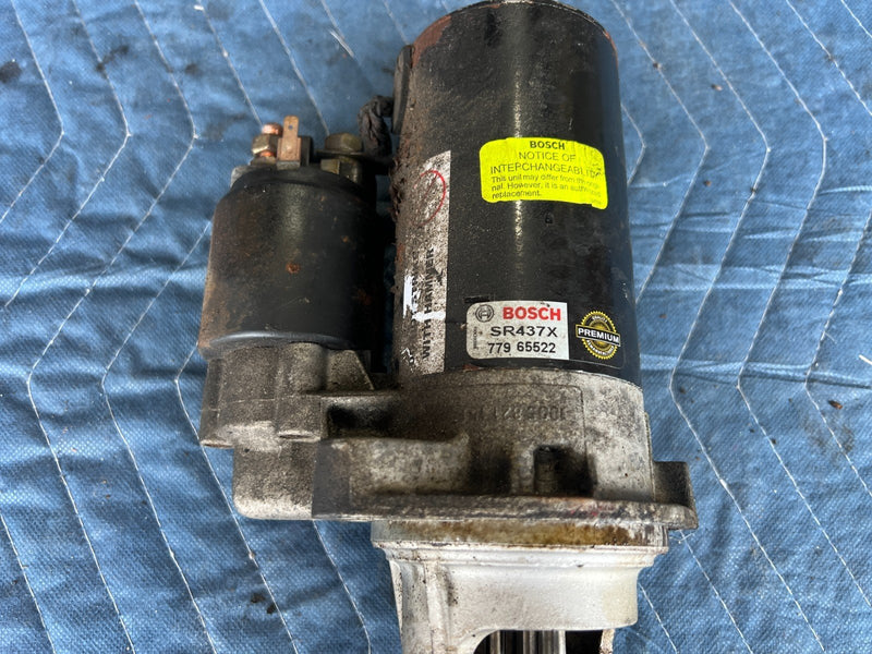 1989-1995 Volvo 740 940 Sedan Engine Starter Motor 2.3L Bosch SR437X OEM #3689EM