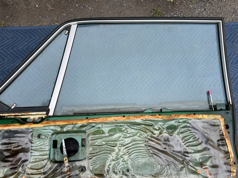 1967-1974 Volvo 140 142 Coupe Front Passenger Right Door Panel Green OEM #4856EM