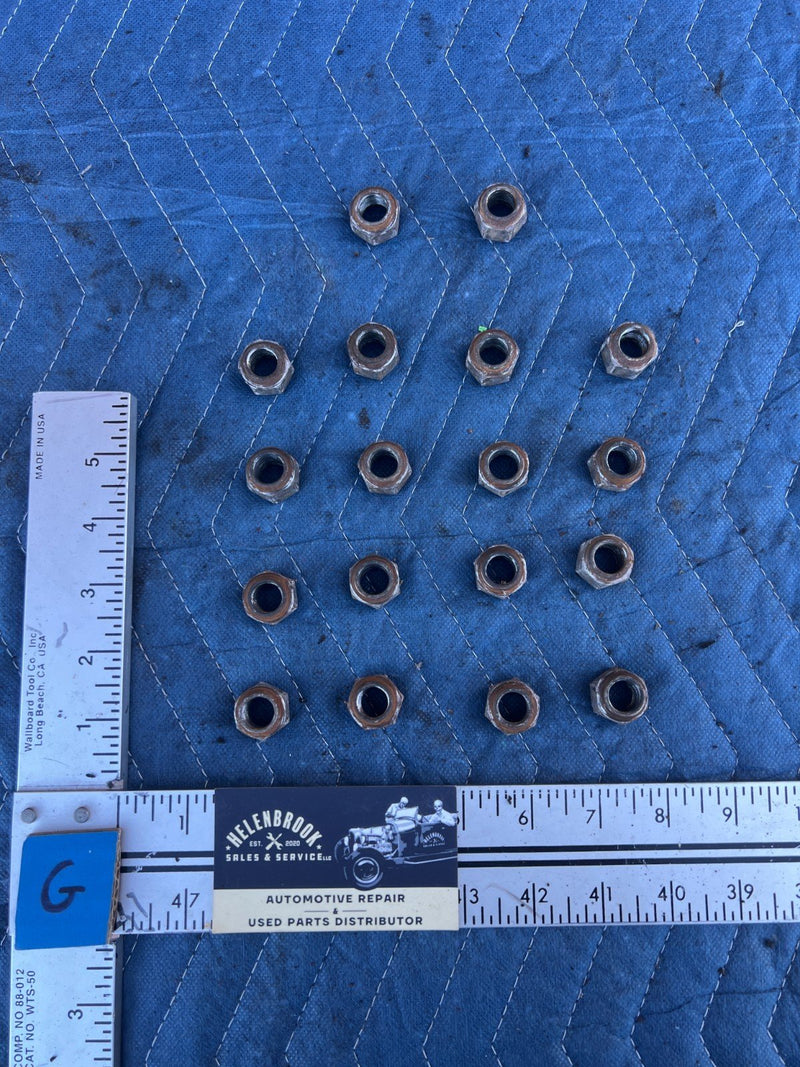1986-1993 Volvo 240 244 245 Wheel Lug Nut Set of 18 OEM #4203EM