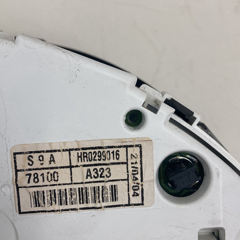2002-2004 Honda CR-V RD2 Gauge Cluster HR0299016 OEM #5078M