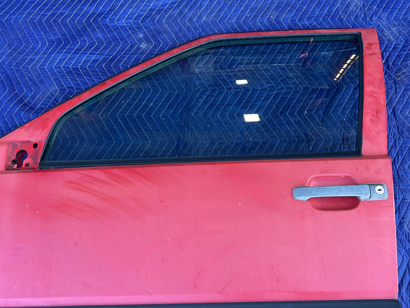 1993-1997 Volvo 850 Front Driver Left LH Door Assembly Red OEM