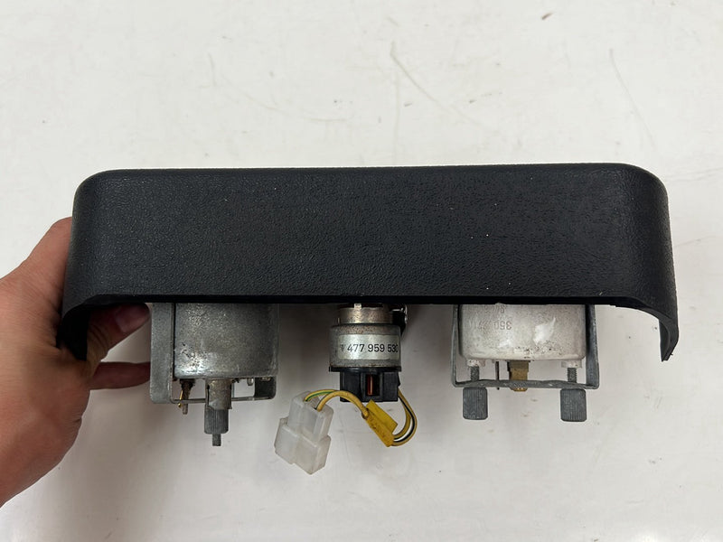 1983-1985 Porsche 944 Center Console Gauge Cluster HVAC Climate Clock OEM #5544EM