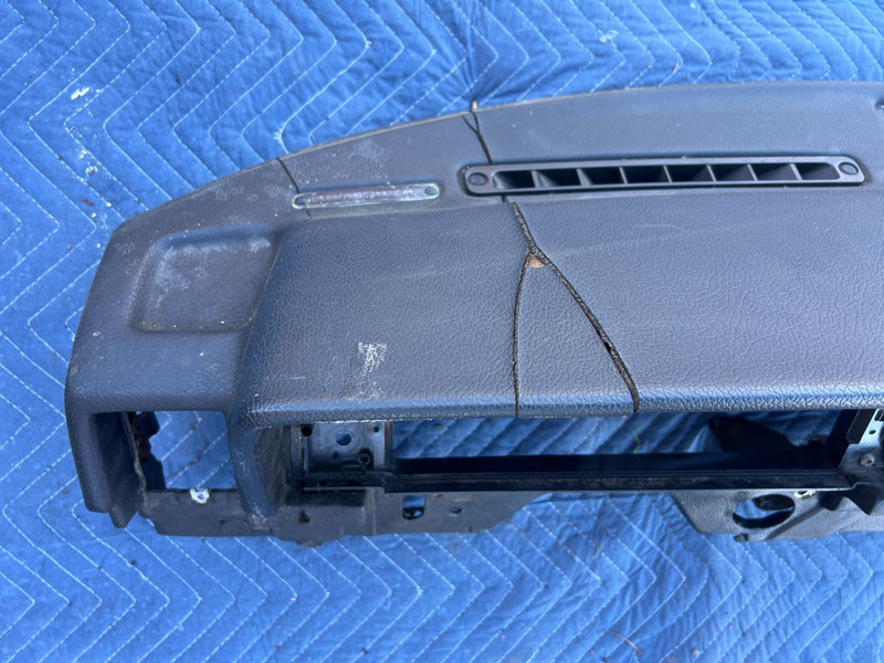 1986-1993 Volvo 240 244 Sedan Complete Dashboard Dash Assembly Black OEM #4292EM