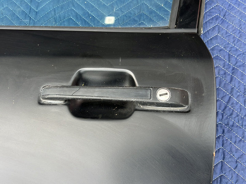 1983-1985 Porsche 944 Front Driver Left Door Assembly Black OEM #5721EM
