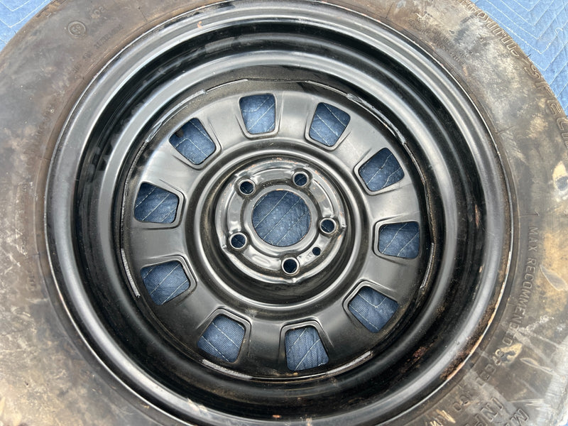 1986-1993 Volvo 240 244 Sedan Spare Tire Emergency Donut 1329537 OEM #4210EM