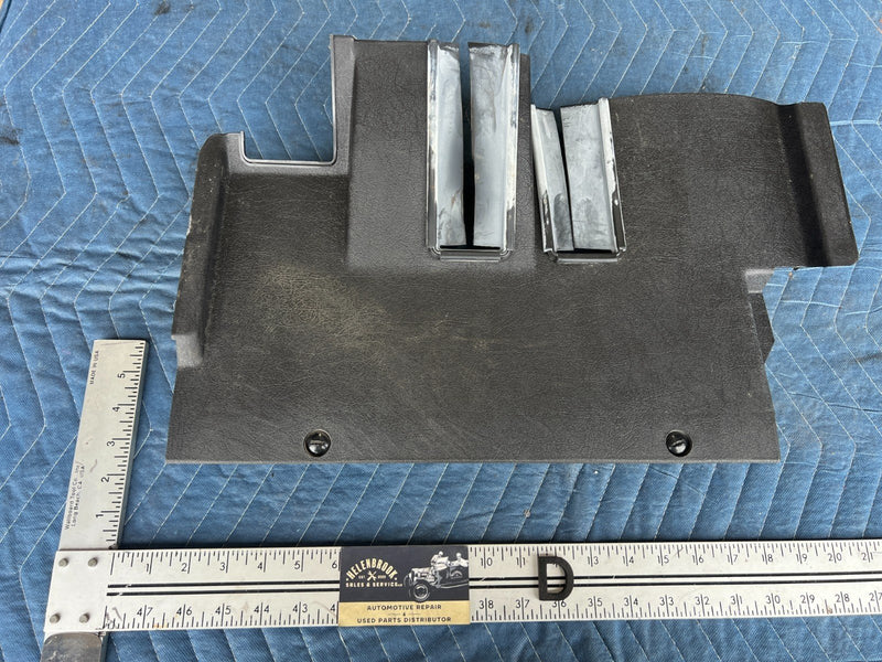 1989-1995 Volvo 740 940 Sedan Lower Dash Driver Kick Panel Trim Gray OEM #3680EM