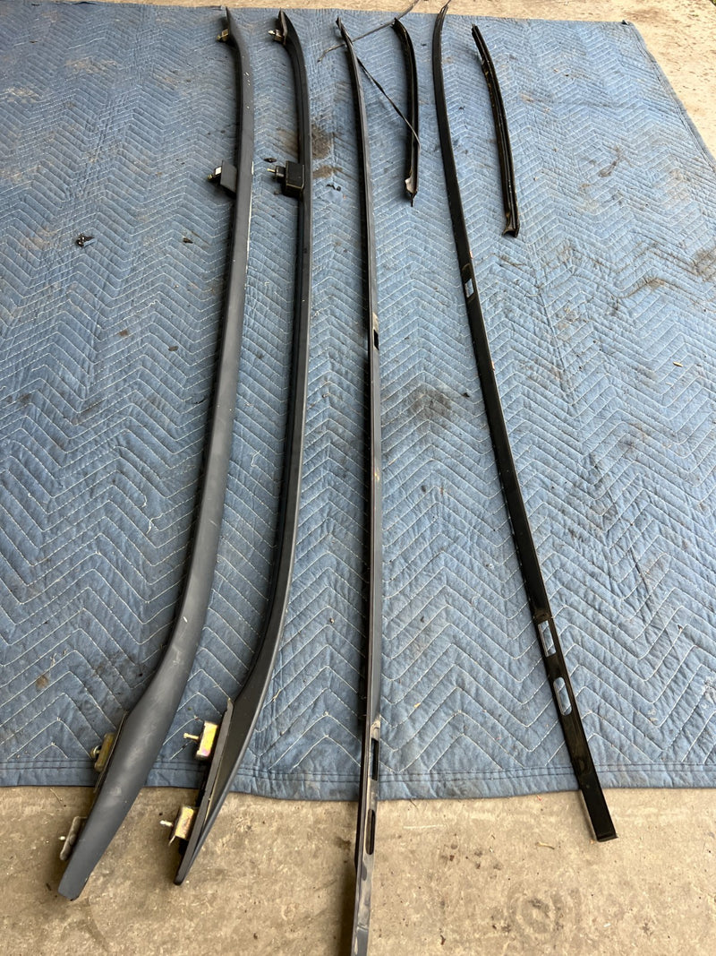 1998-2003 Mercedes W210 E320 Wagon Right & Left Roof Rack Rail Pair OEM #4744EM