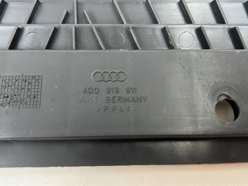 2001-2003 Audi S8 D2 A8 Front Footwell Floor Cabin Air Vent Cover Black Pair OEM #6103EM