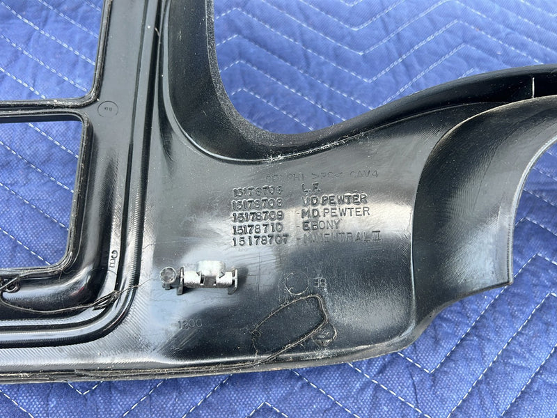 Chevrolet Silverado - Gauge Cluster Trim PN: 15178706