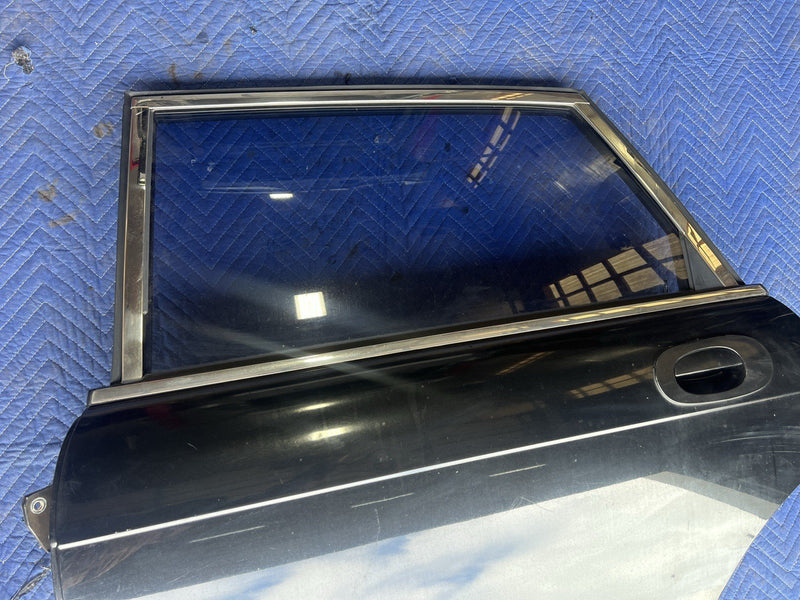 1998-2003 Jaguar XJR XJ X308 Driver Left LH Rear Door Black Sedan OEM #4776E