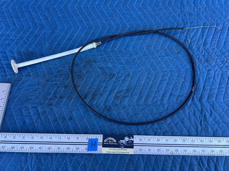 1986-1993 Volvo 240 244 245 Engine Bonnet Hood Latch Release Cable OEM #4184EM