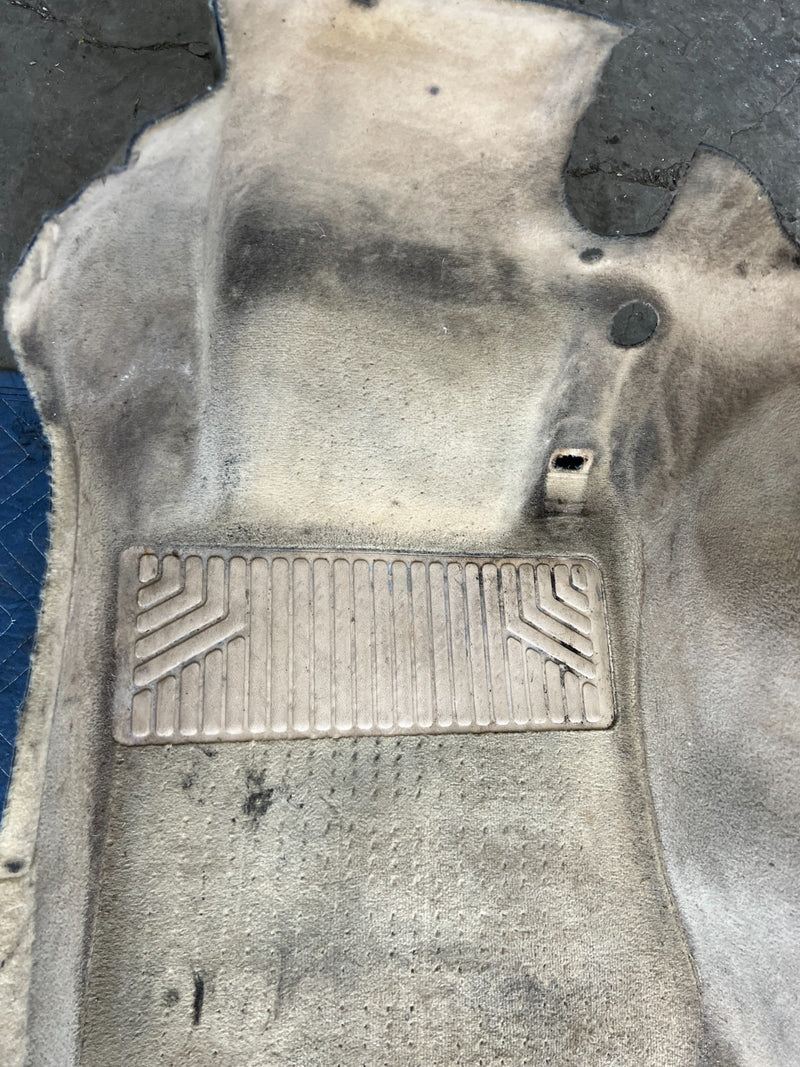 1998-2003 Mercedes W210 E320 Wagon Molded Carpet Full Set Tan OEM #4738EM