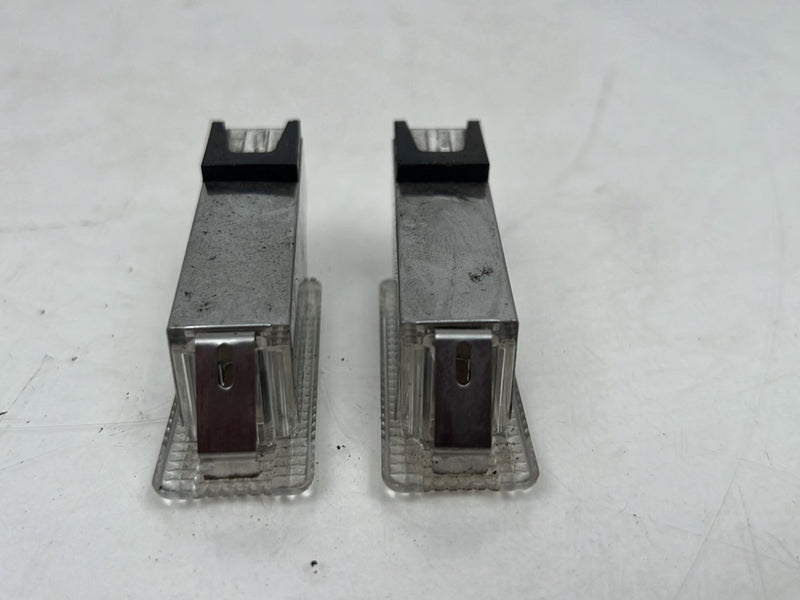 1993-1997 Volvo 850 Dash Lower Footwell Light Lamp Assembly Pair OEM