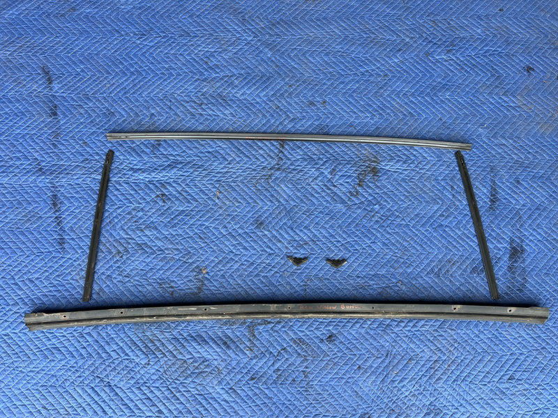 1989-1995 Volvo 740 940 Sedan Exterior Rear Window Molding Trim OEM #3816EM