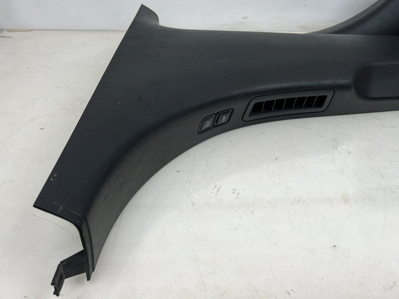 1996-2003 Audi S8 D2 A8 Right & Left B Pillar Trim Pair Black OEM #6374EM
