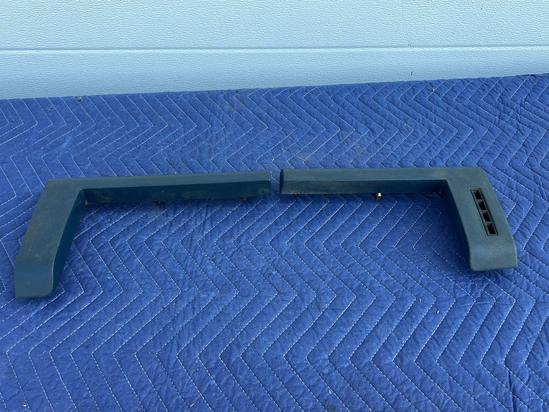 1988-1994 Chevrolet Silverado GMC 1500 Lower Dash End Trim Blue Pair OEM #5513EM
