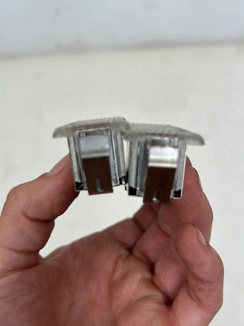 1993-1997 Volvo 850 Dash Lower Footwell Light Lamp Assembly Pair OEM