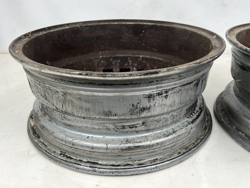 1990-1992 Volvo 740 745 940 6Jx15 15" Wheel Rim Pair 1359180 OEM #6497EM