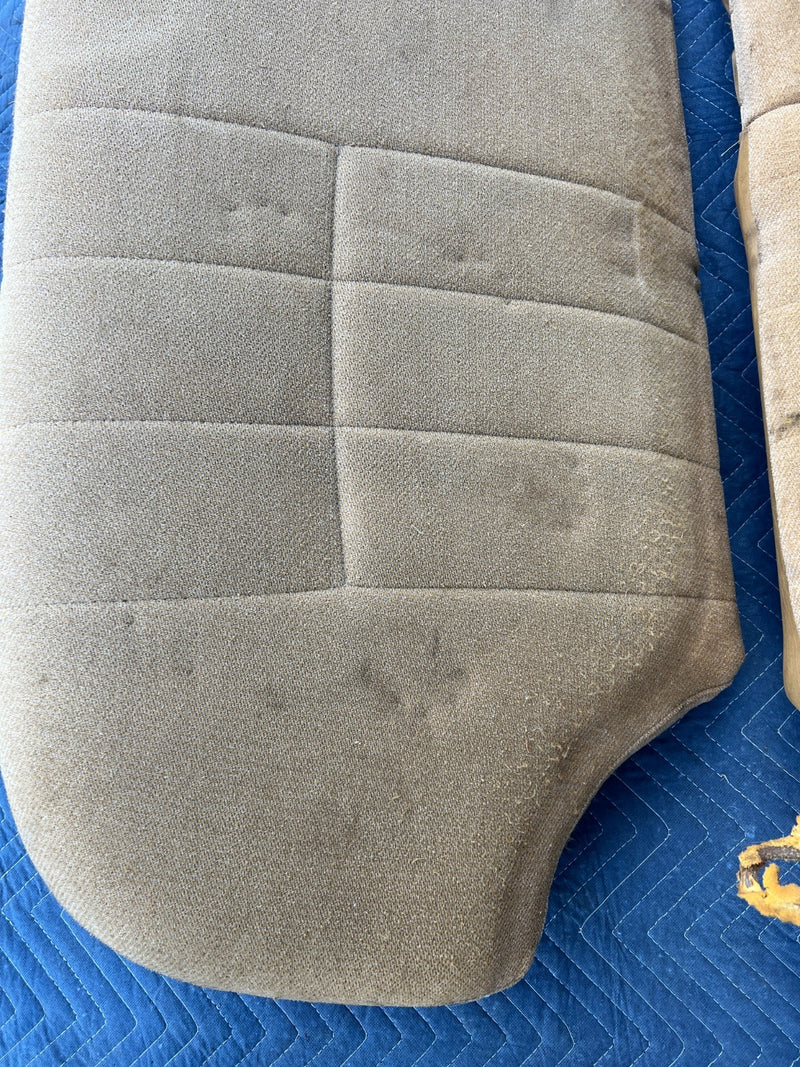 1986-1993 Volvo 240 244 *Sedan Only* Rear Bench Set Tan Cloth OEM #4208EM