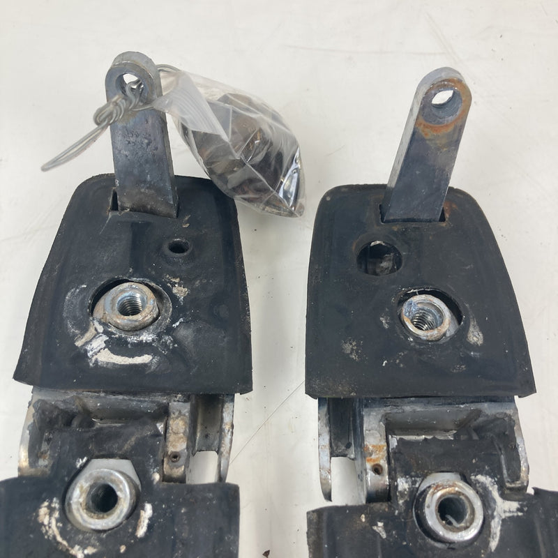 1981-1985 Volvo 240 245 Rear Hatch Hinge Chrome Pair 1203421 OEM