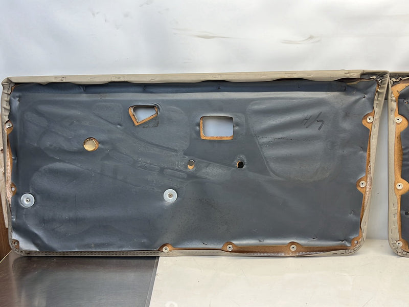 BMW 325i 318i E30 Beige Interior Door Card Panel Trim Set of 4 OEM #5538EM