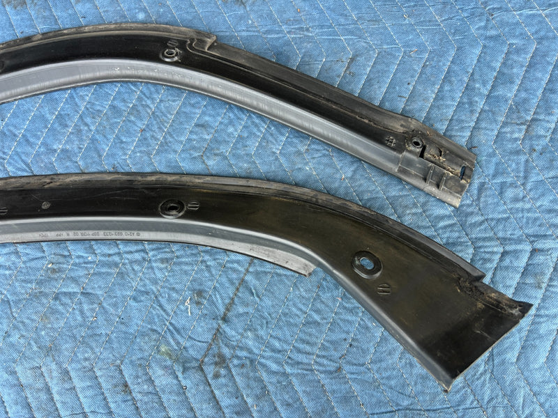 2000-2003 Mercedes W210 E320 Wagon Only Rear Hatch Trunk Trim Pair OEM #4706EM