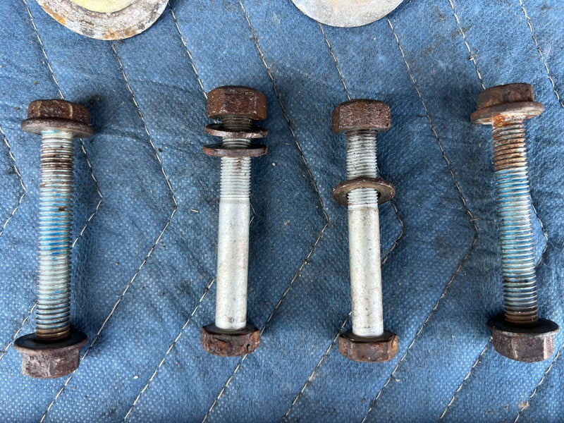 1996-2003 Mercedes W210 E320 Rear Shock Mounting Bolt Hardware OEM #4697EM
