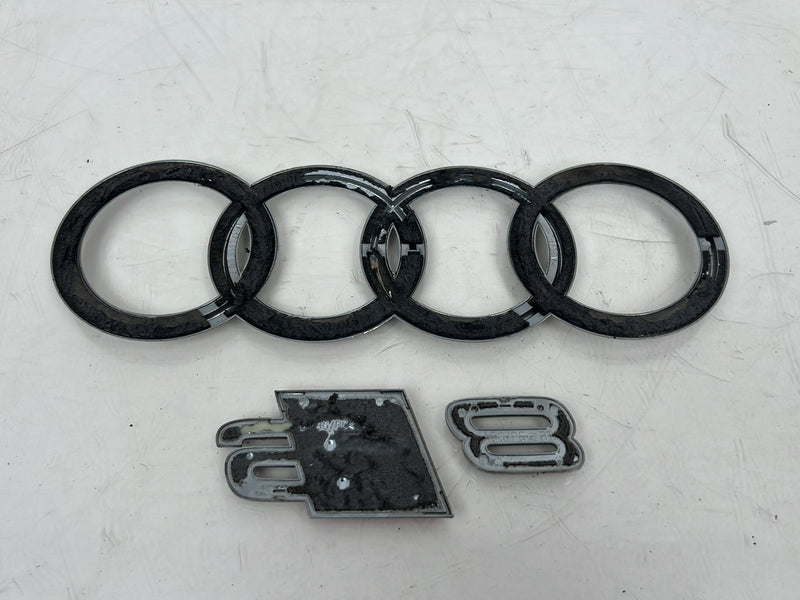 1996-2003 Audi S8 D2 A8 Trunk Emblem Logo Plate Badge Chrome OEM #6556EM