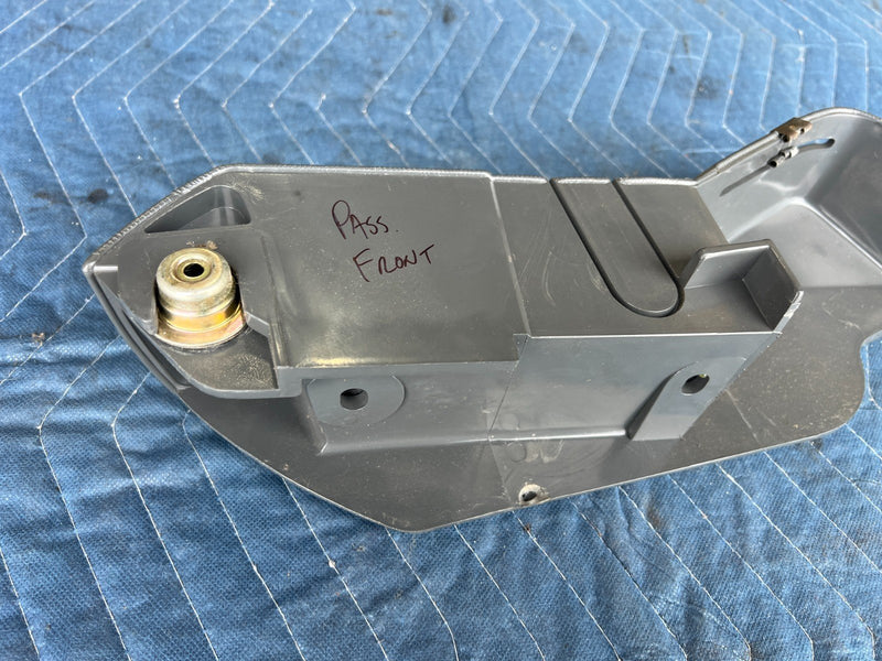 1989-1995 Volvo 740 940 Front RH & LH Door Storage Trim Pair Gray OEM #3674EM