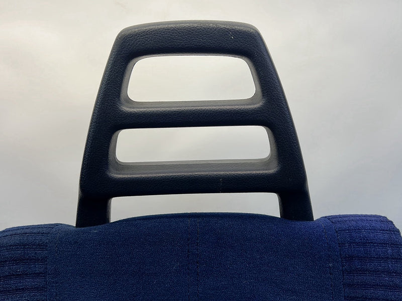 1975-1980 Volvo 244 240 Front Left & Right Seat Blue Cloth Pair OEM #5302EM