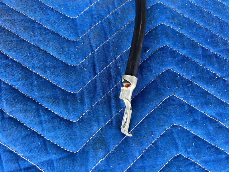 2011-2013 BMW X5 X5M E70 Rear Trunk Negative Battery Cable Terminal  OEM #2110EM
